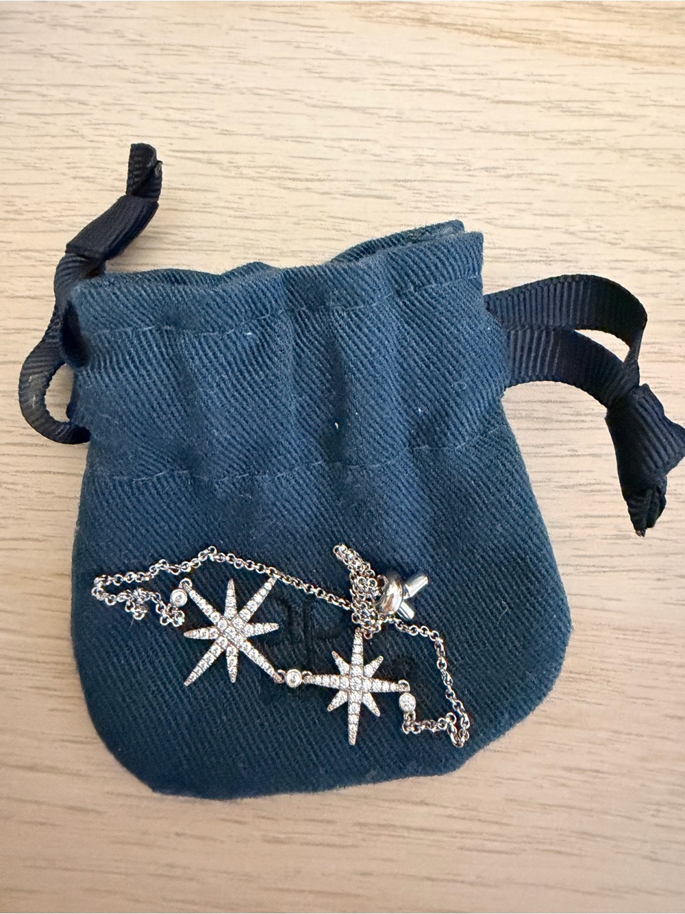 Silver Starburst Charm Bracelet - Women's Sparkling Jewelry